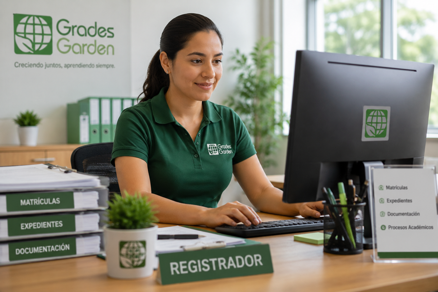 Jardín Registrador